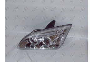 Φανος Εμπρος Σετ Eagle Eyes Χρωμιο Ford Focus 04-08