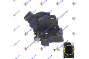 Κλειδαρια Πορτας Πισω ΗΛΕΚΤ/ΚΗ (6pin) Αριστερα Ford Focus C-MAX 03-07 - 020907222