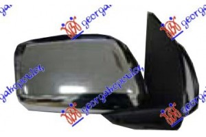 Καθρεφτης ΗΛΕΚΤ. (ΧΡΩΜΙΟ) -08 (CONVEX GLASS) Δεξια Nissan Pathfinder (R51) 06-13 - 029607591