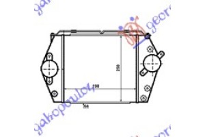 ΨΥΓ.INTERCOOLER 2,0 Citd (19x20x64) Mazda 6 02-08 - 025006200