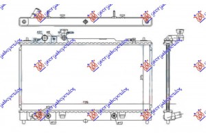 Ψυγειο Νερου 1.8-2.0 Βενζινη Μηχανικο (375x730x16) 05- (ΚΟΛΛΑΡΑ ΟΔΗΓΟ) (KOYO)MAZDA 6 02-08 - 025006345