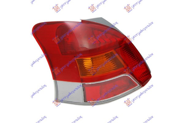 Φανος Πισω 09- (ΚΙΤΡ.ΦΛΑΣ) Led (E) Αριστερα Toyota Yaris 05-11 - 025205817