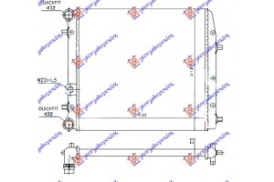 ΨΥΓ. Για Ολα -A/C (43x41)(ΧΩΡΙΣ ΒΕΝΤΙΛ.) Skoda ROOMSTER-PRAKTIK 06-10 - 030806320