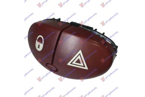 Διακοπτης ΑΛΑΡΜ-ΚΛΕΙΔΩΜΑΤΟΣ (5pin) Peugeot 206 98-09 - 025607150