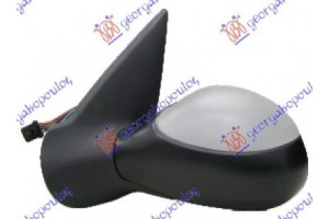 Καθρεφτης ΗΛΕΚ.ΘΕΡΜ. ΒΑΦ. -03 (CABRI (ASPHERICAL GLASS) Αριστερα Peugeot 206 98-09 - 025607597