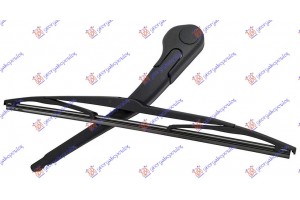 ΥΑΛΟΚΑΘ. Πισω Με Μπρατσο S.W. 350mm Peugeot 206 98-09 - 025609210