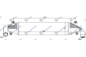Ψυγειο Intercooler 1.6-2.0 D Πετρελαιο (600x153x65) Mazda 3 SDN-H/B (BK) 04-08 - 026006210