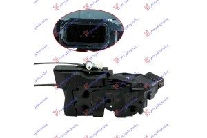 Κλειδαρια Πορτας Εμπρος ΗΛΕΚΤ/ΚΗ (6pin) Δεξια Mazda 3 SDN-H/B (BK) 04-08 - 026007211