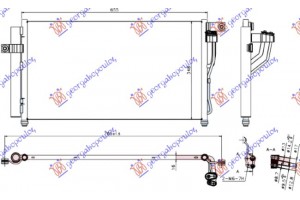 Ψυγειο A/C (61x35) 1.4i-1.6i 16V Hyundai Accent Sdn 06-11 - 026406400