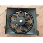 Βεντιλατερ A/C (ΚΟΜΠΛΕ) Βενζινη (310MM) (2PIN)HYUNDAI Accent Sdn 06-11 - 026406435