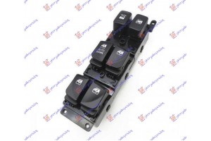 Διακοπτης ΠΑΡΑΘ. (Τετραπλός)(14pin) Αριστερα Hyundai Accent Sdn 06-11 - 026407172