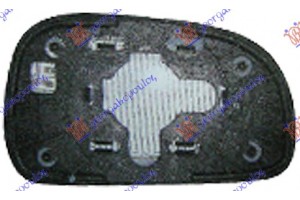 Κρυσταλλο Καθρεφτη ΘΕΡΜΑΙΝ. Αριστερα Hyundai Santa Fe 05-09 - 026507612