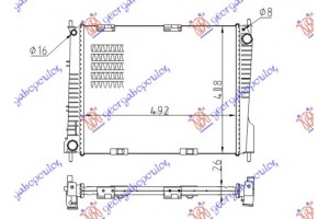 Ψυγειο 1.5 Πετρελαιο +/-A/C (49x41) Renault Clio 06-09 - 026806340