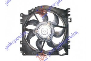 Βεντιλατερ Ψυγειου (ΚΟΜΠΛΕ) +/- Ac ΒΕΝΖΙΝΗ-ΠΕΤΡΕΛΑΙΟ Nissan Micra (K12) 02-10 - 024406440