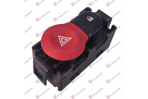 Διακοπτης Αλαρμ (6pin) Renault Clio 06-09 - 026807150