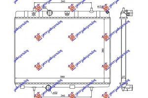 Ψυγειο Νερου ΒΕΝΖΙΝΗ/ΠΕΤΡΕΛΑΙΟ (380x538) (ΒRAZED) Ds DS3 16- - 215006330