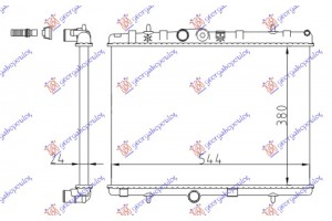 Ψυγειο Νερου ΒΕΝΖΙΝΗ/ΠΕΤΡΕΛΑΙΟ (380x538) (ΜECHANICAL) Ds DS3 16- - 215006345