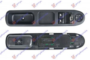 Διακοπτης ΠΑΡΑΘ/ΚΑΘΡ. Εμπρος (Διπλός)(13pin) Αριστερα Citroen C3 Picasso 12-16 - 198407172