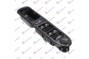 Διακοπτης ΠΑΡΑΘ/ΚΑΘΡ. AYTOM. ΕΜΠ. ΑΝΑΚΛ. (Τετραπλός)(18pin) Αριστερα Peugeot 207 06-14 - 027007179