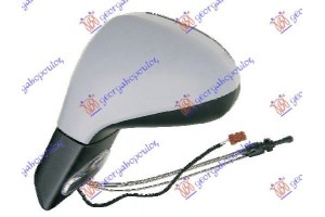 Καθρεφτης MHXΑΝ. ΒΑΦΟΜ. Με Φλας (Α ΠΟΙΟΤΗΤΑ) (CONVEX GLASS) Αριστερα Peugeot 207 06-14 - 027007484