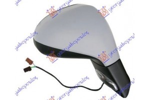 Καθρεφτης ΗΛ. ΘΕΡΜ. ΗΛ.ΑΝ. Με Φλας Μ/ΑΙΣ (CONVEX GLASS) Δεξια Peugeot 207 06-14 - 027007581