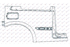 Δεξια Φτερο Πισω 3Π Renault Megane SDN-H/B-L/B 02-05
