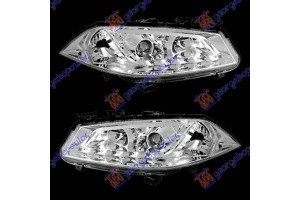 Φανος ΕΜΠ.ΣΕΤ Τυπου Α5 Χρωμιο Renault Megane SDN-H/B-L/B 02-05