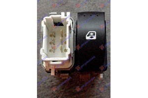 Διακοπτης ΠΑΡΑΘ. (ΕΜΠ=ΠΙΣΩ) (Ασπρη φίσα) (Μονός) (6pin) Δεξια Renault Megane SDN-H/B-L/B 02-05 - 027407178