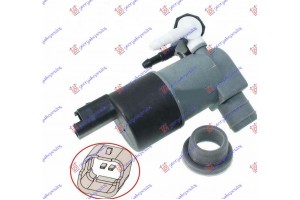 Μοτερ Δοχειου Νερου Υαλοκαθαριστηρων (ΟΡΘΟΓΩΝΙΑ ΦΙΣΑ) (ΔΙΠΛΟ) Peugeot 307 01-05 - 030108455