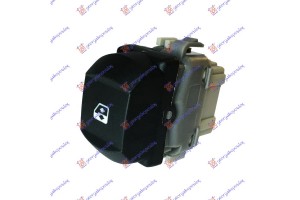 Διακοπτης ΠΑΡΑΘ. ΕΜΠ. (ΕΜΠΡΟΣ ΠΟΡΤΕΣ) (Aυτόμ.) (Μονός) (Γκρί Φίσα)(6pin) Δεξια Renault Megane SDN-H/B-L/B 05-08 - 027507171