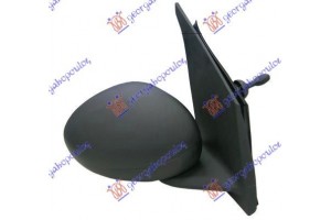 Καθρεφτης Μηχανικος Με Ντιζες Μαυρος (Α ΠΟΙΟΤΗΤΑ) (CONVEX GLASS) Δεξια Citroen C1 06-12 - 027707401