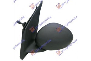 Καθρεφτης Μηχανικος Με Ντιζες Μαυρος (Α ΠΟΙΟΤΗΤΑ) (CONVEX GLASS) Αριστερα Citroen C1 06-12 - 027707402