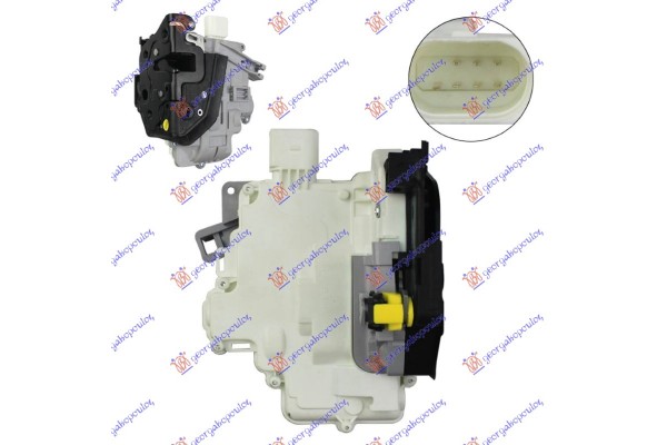 Κλειδαρια Πορτας Πισω ΗΛΕΚ/ΚΗ -11 (7PIN) Δεξια Seat Leon 05-13 - 028107226