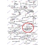 Ποδια Μηχανης ΠΛΑΣΤΙΚΗ(ΠΙΣΩ ΚΟΜΜΑΤΙ)TOYOTA Corolla Verso 02-07 - 028200840