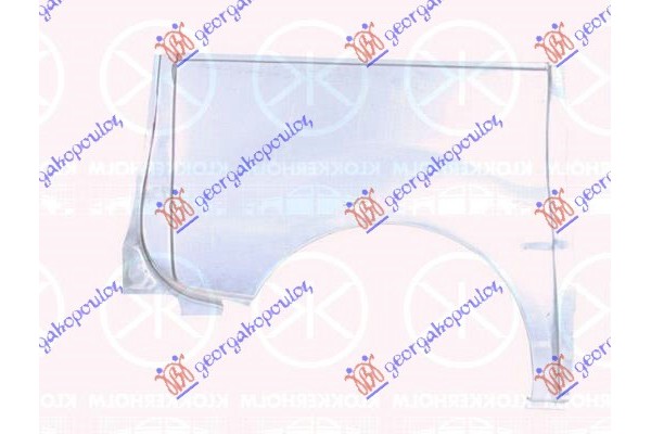 Φτερο Πισω Μισο Κοντη Καροτσα Δεξια Opel Vivaro 06-14 - 083501681