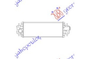 Ψυγειο Intercooler 2.5 Dci Πετρελαιο (540x175x40)NISSAN Primastar 06-16 - 081606200