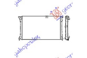 Ψυγειο Νερου 2.5 Dci Πετρελαιο (780x450x26) Παροχη Οδηγο Nissan Primastar 06-16 - 081606310