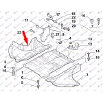 Ποδια Μηχανης Ακραια Πλαστικη Δεξια Peugeot Boxer 06-14 - 020100831