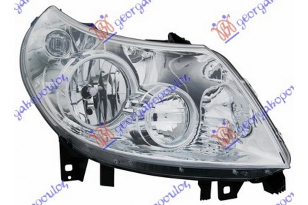 Φανος Εμπρος Ηλεκτρικος (H7/H1) (Ε) (TYC) Δεξια Peugeot Boxer 06-14 - 020105133