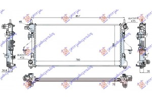 Ψυγειο Νερου 2.3 Jtd -AC Πετρελαιο ΜΗΧΑΝΙΚΟ(780x380x26) (BRAZED) Fiat Ducato 06-14 - 028706340