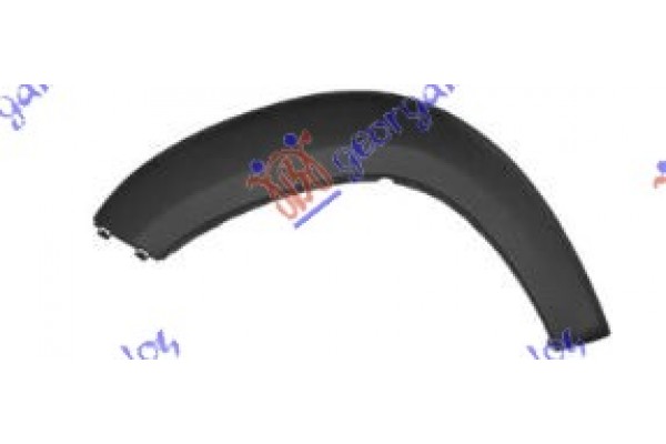 Πλαστικη Κουρμπα Φτερου Πισω Δεξια Citroen Jumper 06-14 - 020006566