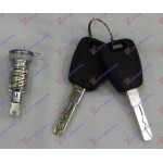 Αφαλος Πορτας ΕΜΠ/ΠΙΣΩ Με Κλειδι Peugeot Bipper 08- - 083107230
