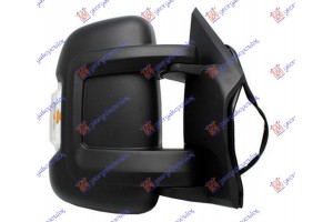 Καθρεφτης ΗΛΕΚΤ. ΘΕΡΜΑΙΝ. Κοντος (ΜΕ Φλας & ΚΕΡΑΙΑ) Με Φως Ογκου (16W) (CONVEX GLASS) Δεξια Citroen Jumper 06-14 - 020007403