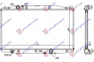 Ψυγειο 2,2CTDi (39,5x71,5x26) Honda Accord 03-08 - 028906320