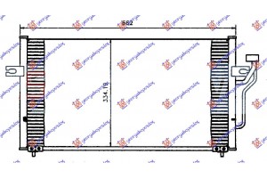 Ψυγειο A/C (61x35.2x2.8) Mitsubishi Carisma 96-05 - 029106400