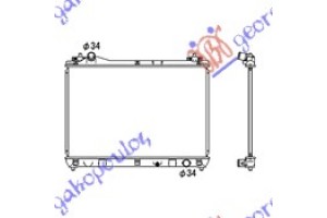 Ψυγειο 1,6 Vvti (ΑΥΤΟΜ) (45x69) (ΠΑΡ Δια Suzuki Grand Vitara 06-15 - 029306340