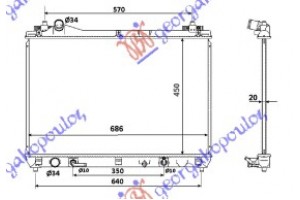 Ψυγειο 2,0 16 V.VVTi (45x69x16)AYTOM Suzuki Grand Vitara 06-15 - 029306350