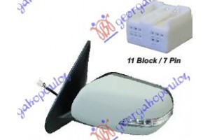 Καθρεφτης ΗΛΕΚ. ΘΕΡΜ. ΒΑΦ. 09- (Μ/ΦΛΑΣ) (Α ΠΟΙΟΤΗΤΑ) (CONVEX GLASS) Αριστερα Suzuki Grand Vitara 06-15 - 029307584