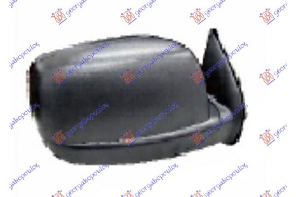 Καθρεφτης Μηχανικος Χειροκινητος Μαυρος (CONVEX GLASS) Δεξια Mazda P/U 2/4WD BT-50 06-13 - 029507481