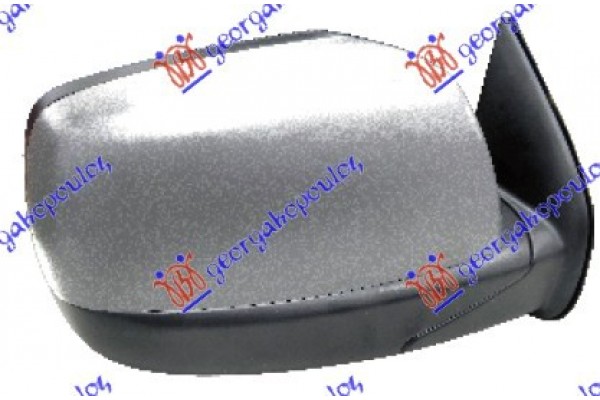 Καθρεφτης Μηχανικος Χειροκινητος Χρωμιο (CONVEX GLASS) Δεξια Mazda P/U 2/4WD BT-50 06-13 - 029507486